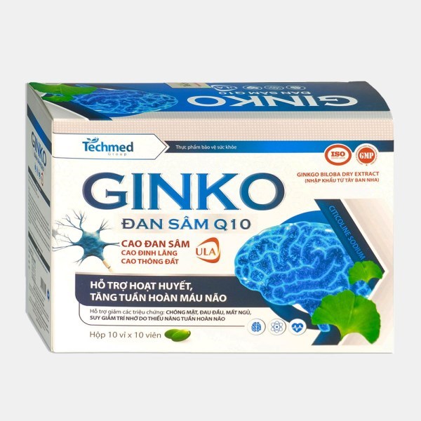 Ginko Đan Sâm Q10 Ula Techmed